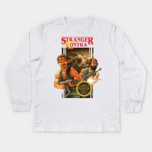 Stranger Contra Kids Long Sleeve T-Shirt